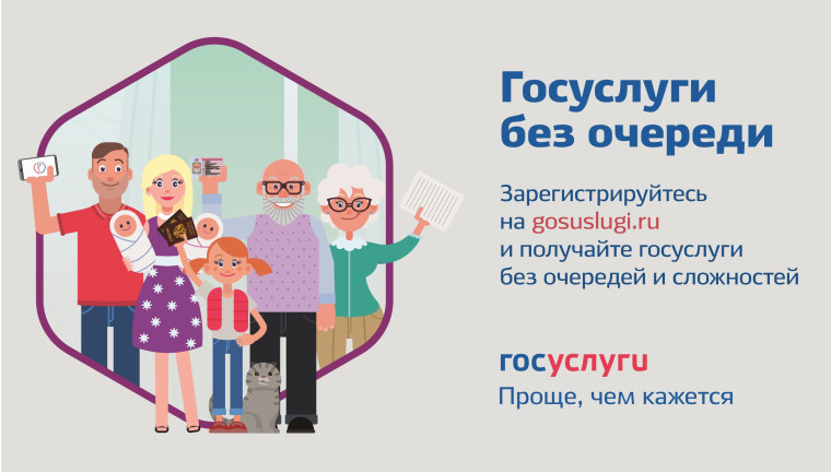 Госуслуги без очереди.